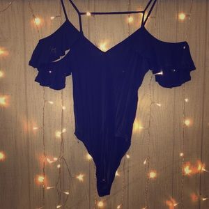 Off the Shoulder Strap Bodysuit